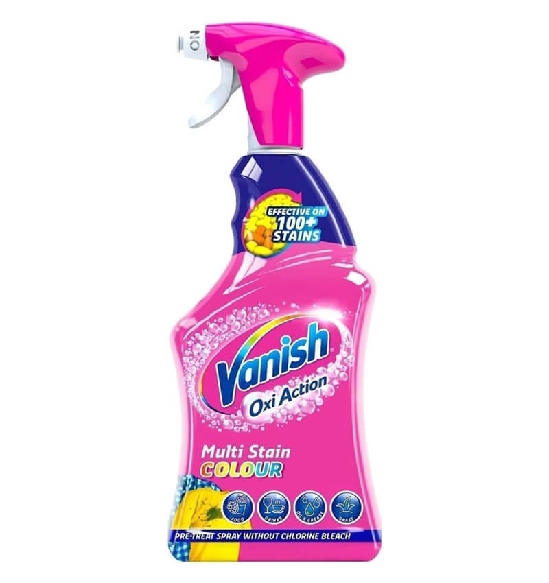 Vanish Oxy Action Stain Remover Spray 500ml 6 Pack