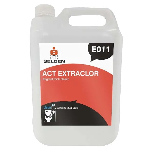 Selden Act Extraclor Fragrant Thick Bleach 5Ltr 2 Pack