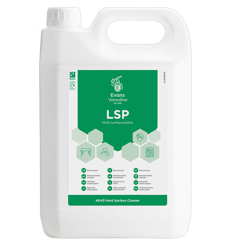 Evans L.S.P Multi Surface Polish 5Ltr