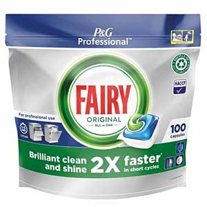 Fairy Professional Original All In One Dishwasher Tablets 90 Pack