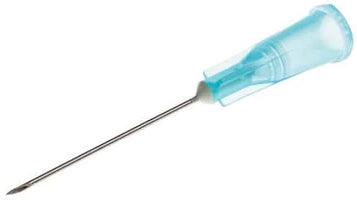 Hypodermic Needle 23G x 1 Inch Blue 100 Pack