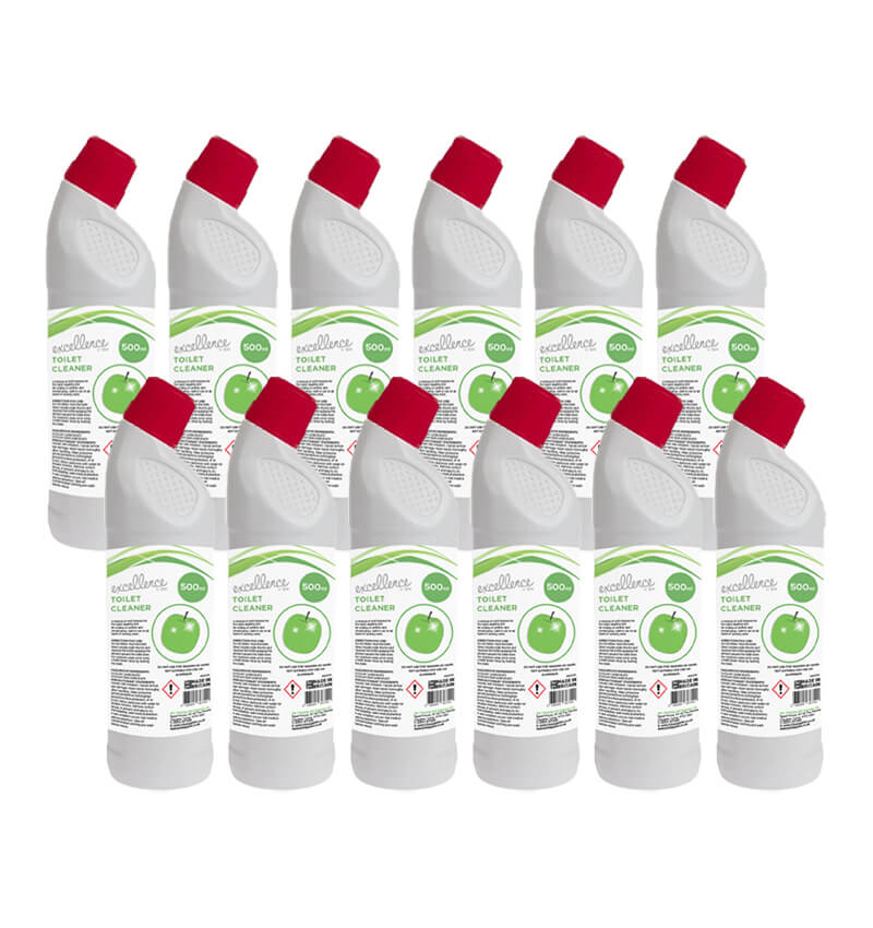 Excellence Apple Toilet Cleaner 1Ltr 12 Pack