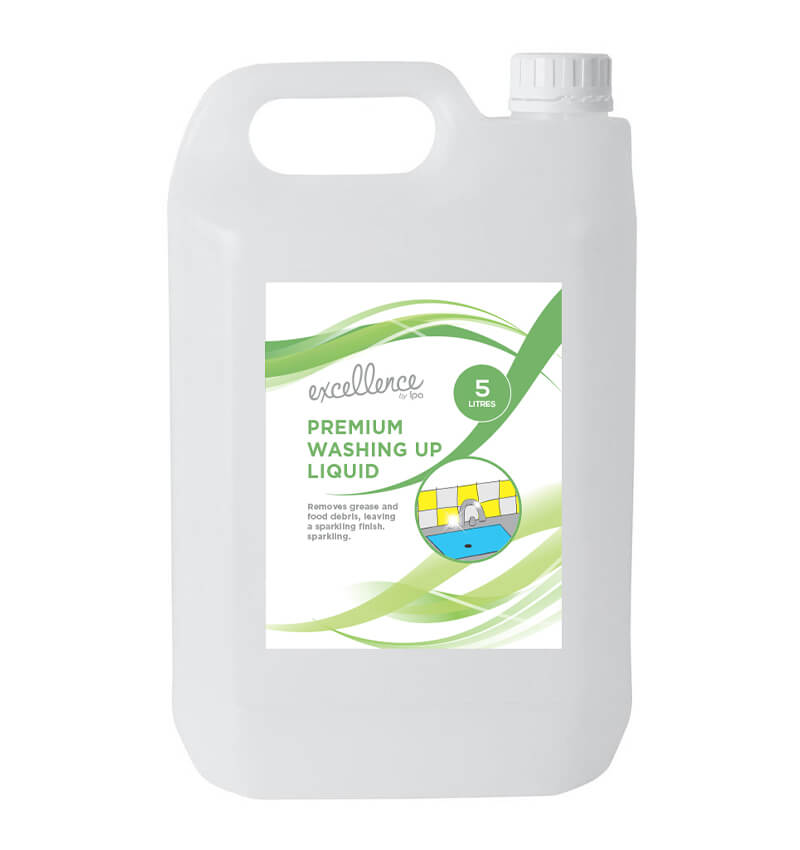 Excellence Premium Washing Up Liquid 5Ltr 2 Pack