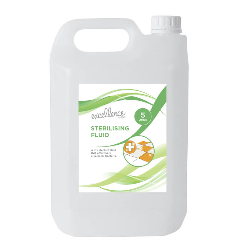 Excellence Sterilising Fluid 5Ltr 2 Pack