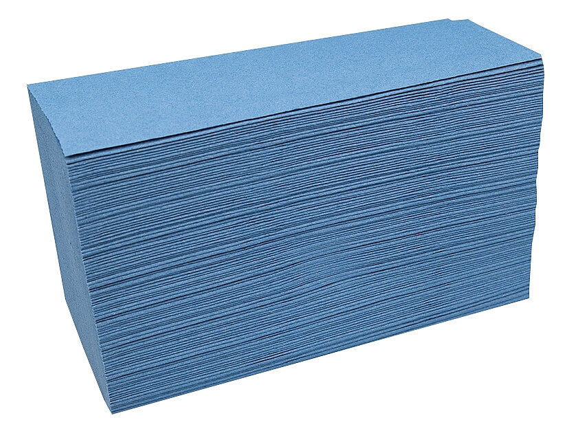 Katrin 362200 Zigzag 1 Ply Blue Hand Towels 5000 Pack