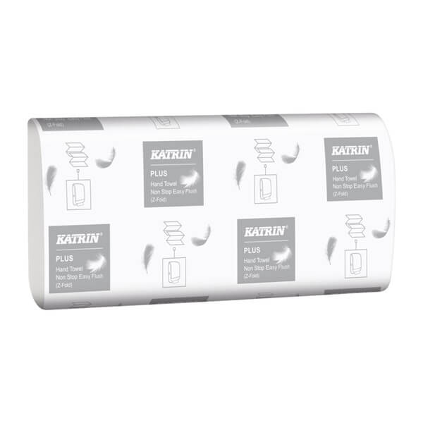 Katrin 61624 2 Ply Easy Flush Hand Towels 2400 Pack