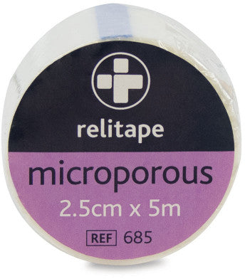 Microporous Tape 2.5cm x 10M