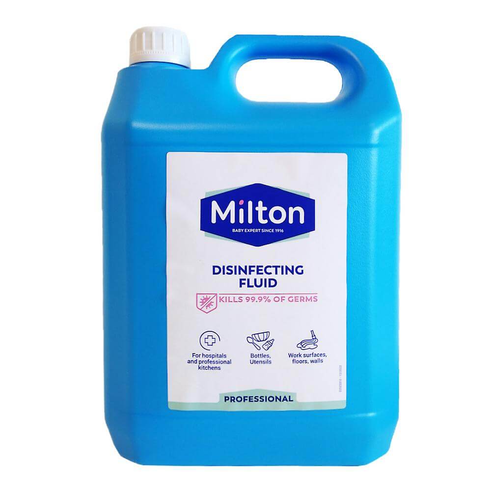 Milton Professional Sterilising Disinfecting Fluid 5Ltr