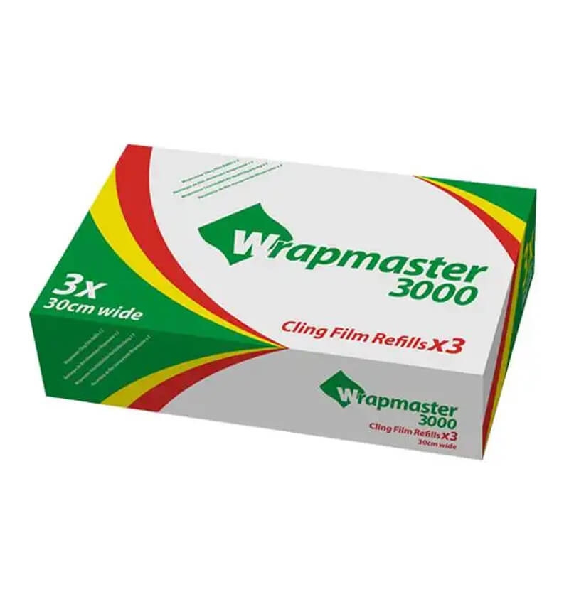 Wrapmaster Clingfilm 3000 Refill 3 x 300m