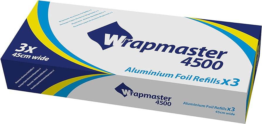 Wrapmaster Foil 4500 Refill 90M 3 Pack
