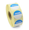 Monday Day Dot Food Labels 1000 Pack