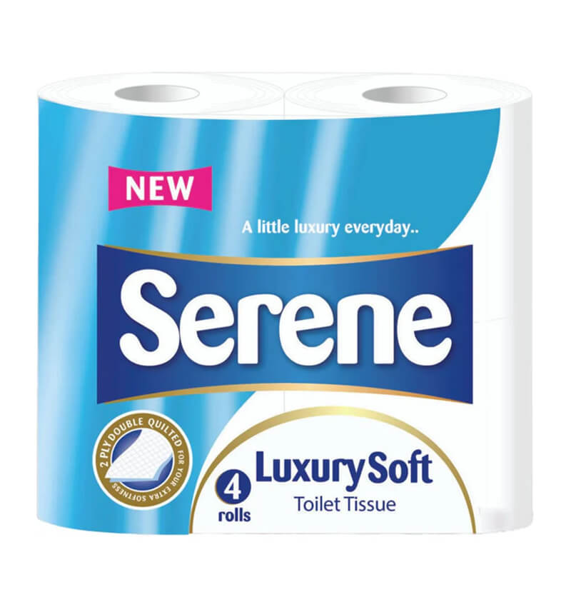 Serene 2 Ply Toilet Roll 40 Pack