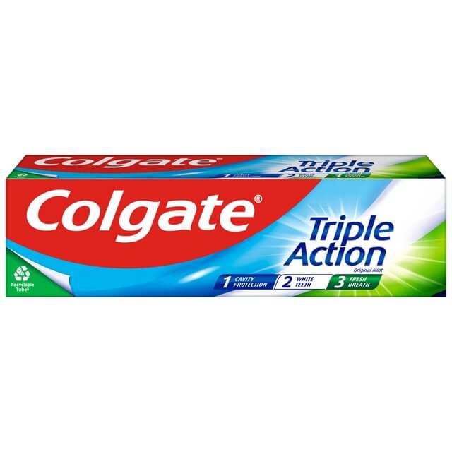 Colgate Toothpaste Cavity Protection Tube 75ml 12 Pack