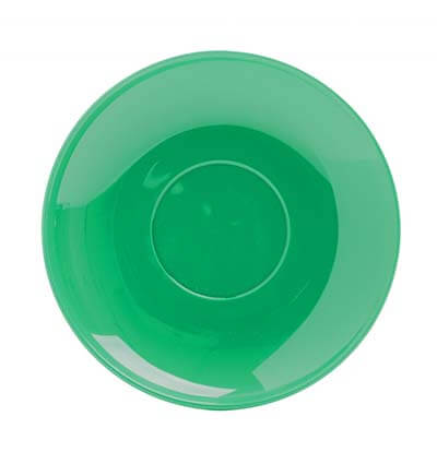 Harfield Polycarbonate Tea Saucer Emerald Green