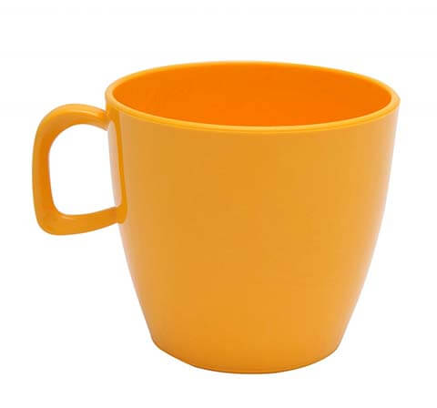 Harfield Polycarbonate Tea Cup 220ml Yellow