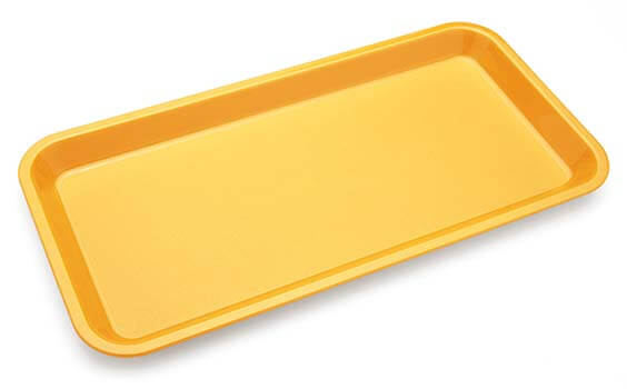 Harfield Polycarbonate Individual Serving Platter Yellow