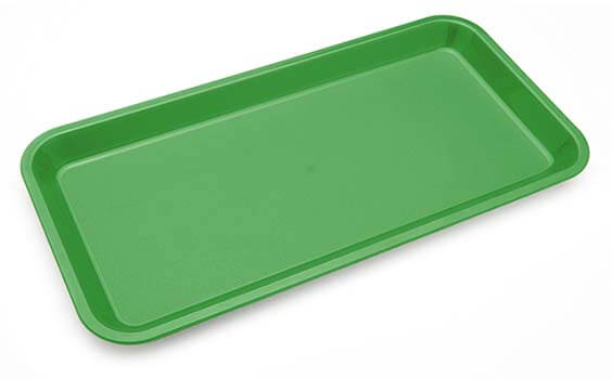 Harfield Polycarbonate Individual Serving Platter Emerald Green