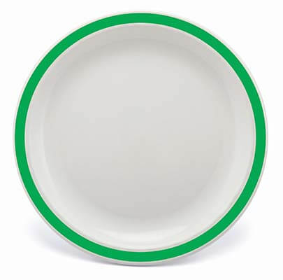 Harfield Polycarbonate Duo Plate 17cm Emerald Green