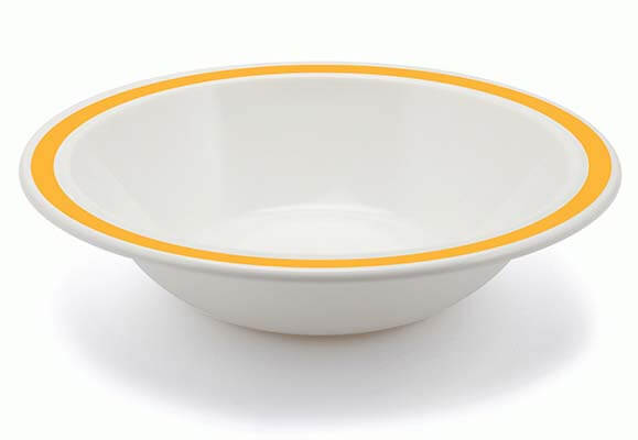 Harfield Polycarbonate Duo Bowl 17.3cm Yellow