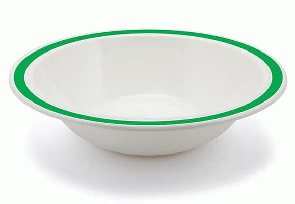 Harfield Polycarbonate Duo Bowl 17.3cm Emerald Green