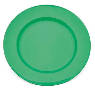 Harfield Polycarbonate Dinner Plate 24cm Emerald Green