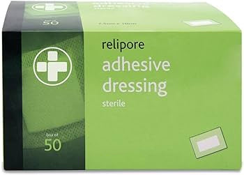 Sterile Adhesive Dressing 7.5cm x 10cm 50 Pack