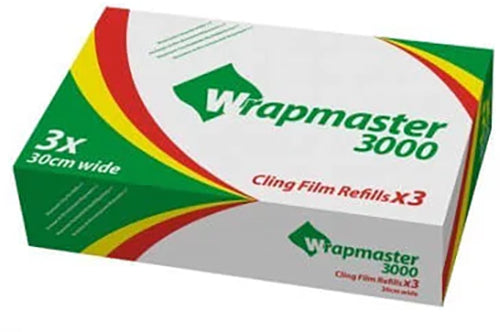 Wrapmaster Clingfilm 3000 Refill 300M 3 Pack