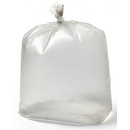 Extra Heavy Duty Clear Compactor Sack 100 Pack