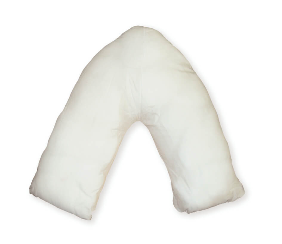 Premium Wipe Clean V Shaped Pillow