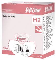 Diversey H2 Soft Care Mild Foam Hand Soap 7514368 700ml 6 Pack
