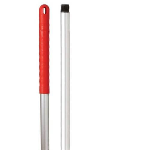 Red Steel Broom And Mop Handle 125cm
