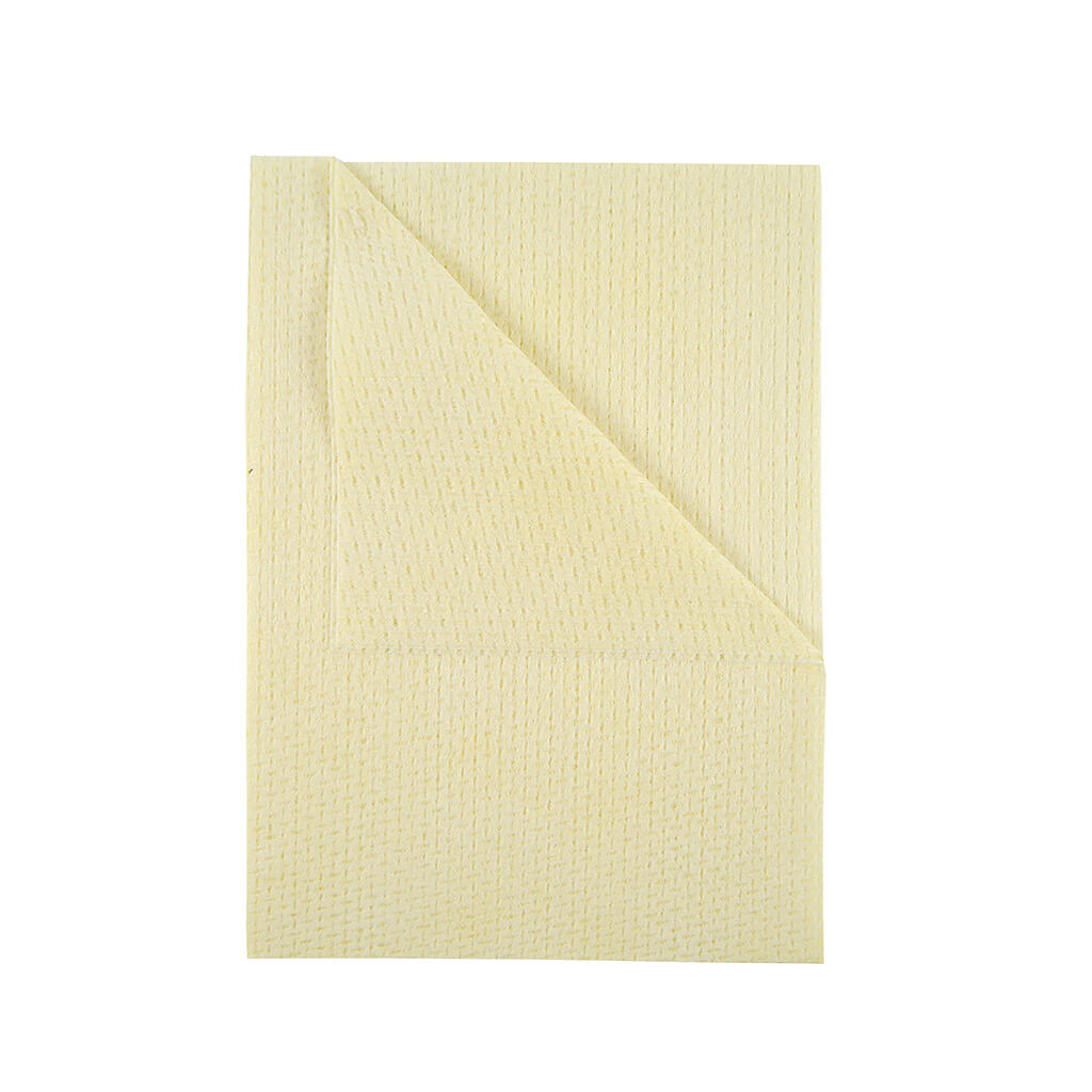 Yellow Velette Cloth 25 Pack (Economy Lavette Cloth)