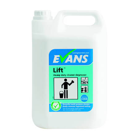Evans Lift Heavy Duty Cleaner And Degreaser 5Ltr 2 Pack