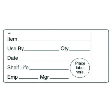 Food Rotation Labels 500 Pack