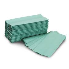C Fold Green 1 Ply Hand Towel 2880 Pack